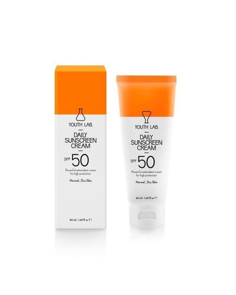 YOUTH LAB. DAILY SUNSCREEN CREAM SPF 50 (NORMAL-DRY SKIN) 50ML