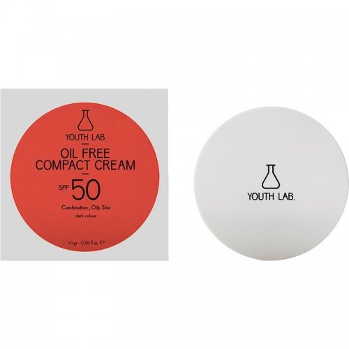 YOUTH LAB. OIL FREE COMPACT CREAM SPF50 DARK (COMBINATION/OILY SKIN) 10GR