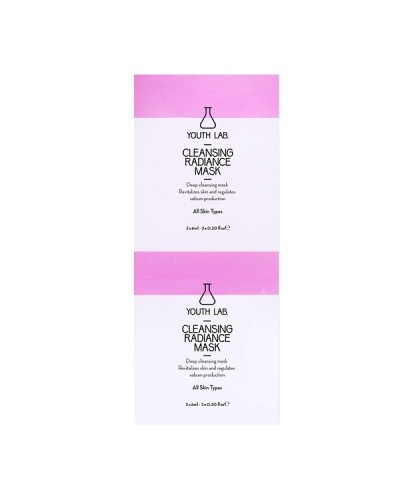 YOUTH LAB. CLEANSING RADIANCE MASK SACHET 2X6ML