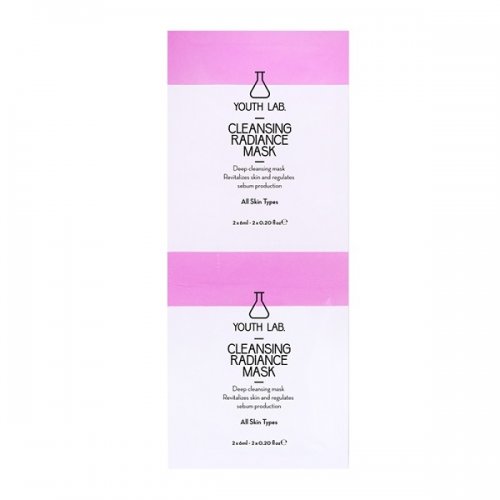 YOUTH LAB. CLEANSING RADIANCE MASK SACHET 2X6ML