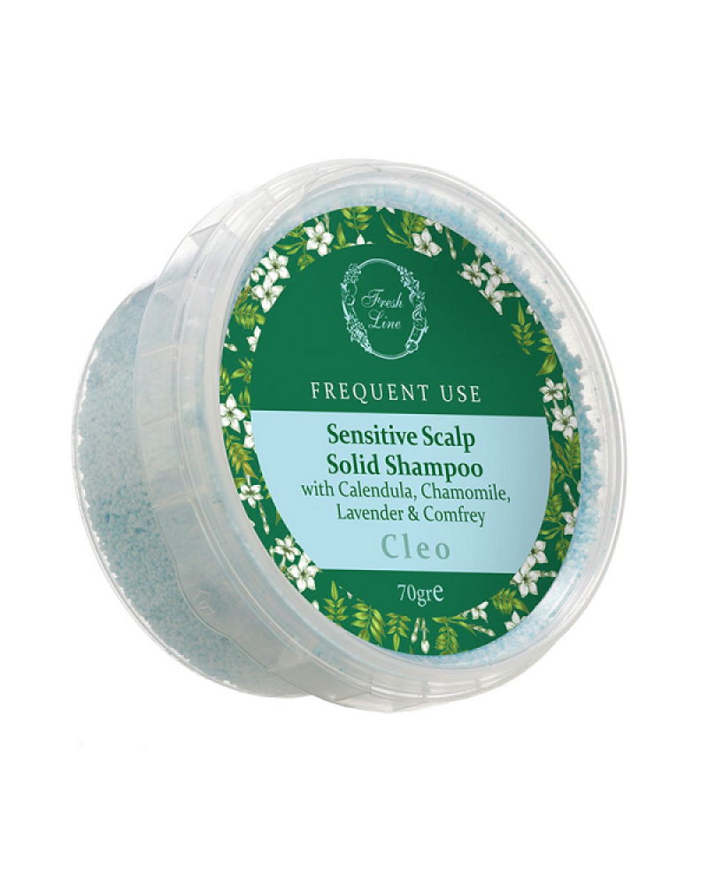FRESH LINE CLEO SOLID SHAMPOO 70gr FRESH LINE CLEO SOLID SHAMPOO 70gr