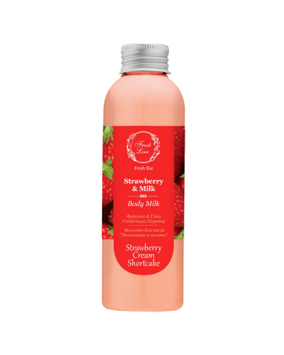 FRESH LINE STRAWBERRY & MILK BODY MILK 200ml