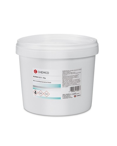 CHEMCO BORIC ACID POWDER ΒΟΡΙΚΟ ΟΞΥ ΦΑΡΜΑΚΕΥΤΙΚΟ 1Kg