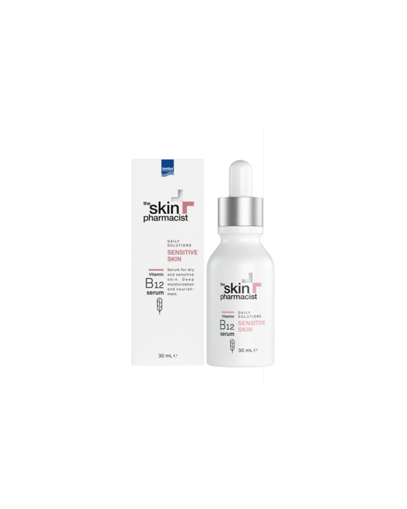 THE SKIN PHARMACIST SENSITIVE SKIN VITAMIN 12 SERUM 30ML THE SKIN PHARMACIST SENSITIVE SKIN VITAMIN 12 SERUM 30ML