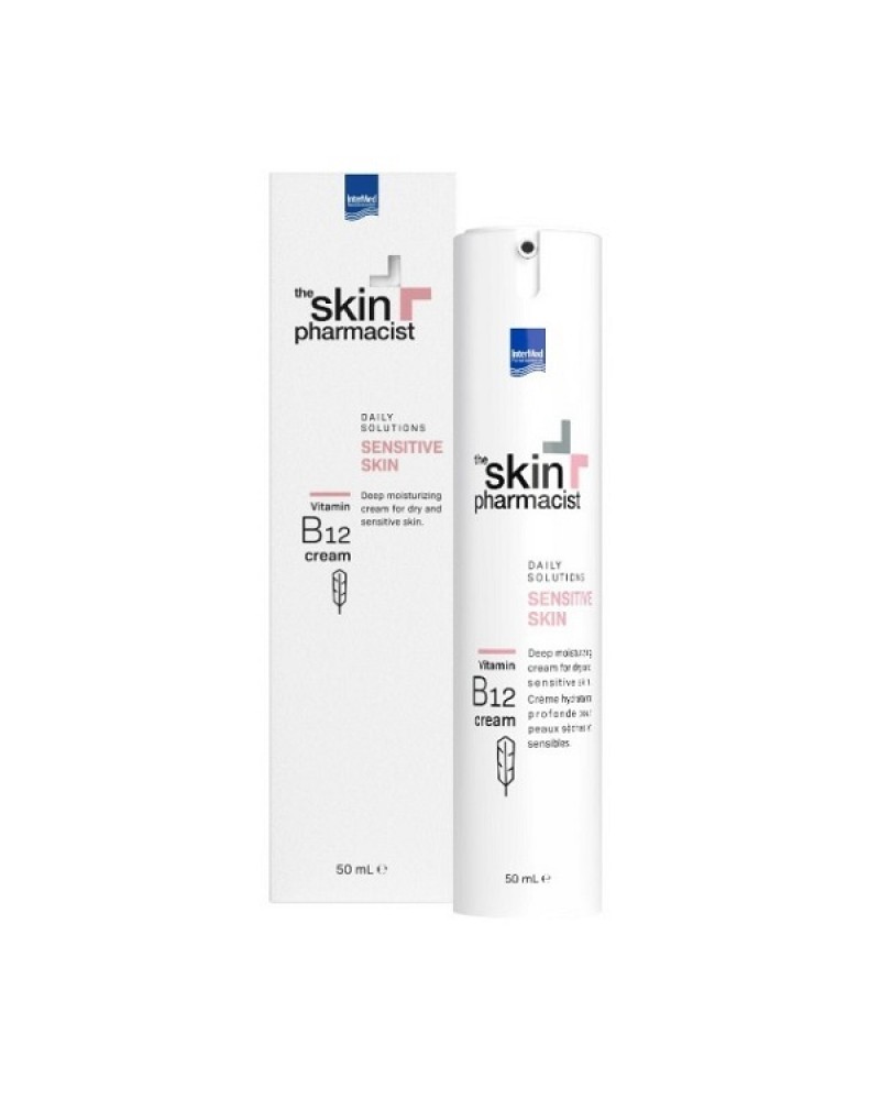 THE SKIN PHARMACIST SENSITIVE SKIN VITAMIN B12 CREAM 50ML THE SKIN PHARMACIST SENSITIVE SKIN VITAMIN B12 CREAM 50ML