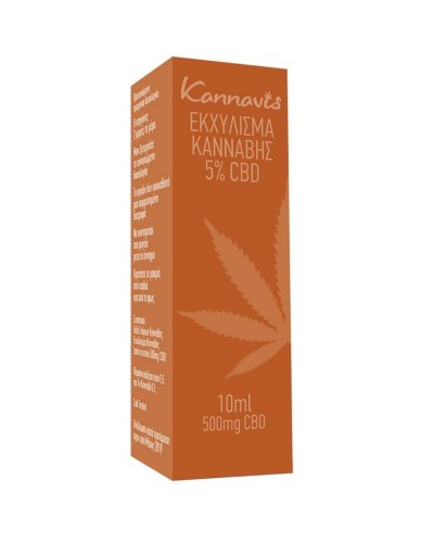 KANNAVIS 5% ΕΚΧΥΛΙΣΜΑ CBD OIL 10ml