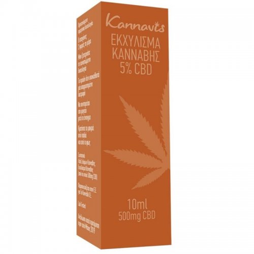 KANNAVIS 5% ΕΚΧΥΛΙΣΜΑ CBD OIL 10ml