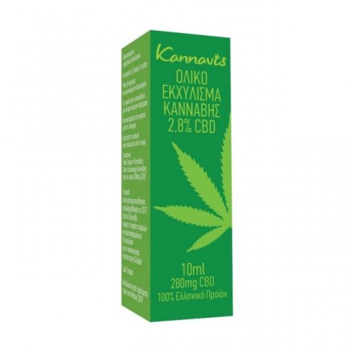 KANNAVIS 2,8% ΕΚΧΥΛΙΣΜΑ CBD OIL 10ml