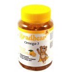 BRADEX BRADBEAR JELLYS OMEGA-3 ΜΕ ΛΙΝΕΛΑΙΟ ΒΙΤΑΜΙΝΕΣ & ΨΕΥΔΑΡΓΥΡΟ 60 ΖΕΛΕΔΑΚΙΑ