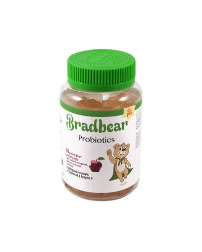 BRADEX BRADBEAR PROBIOTICS 60GUMMY BEARS