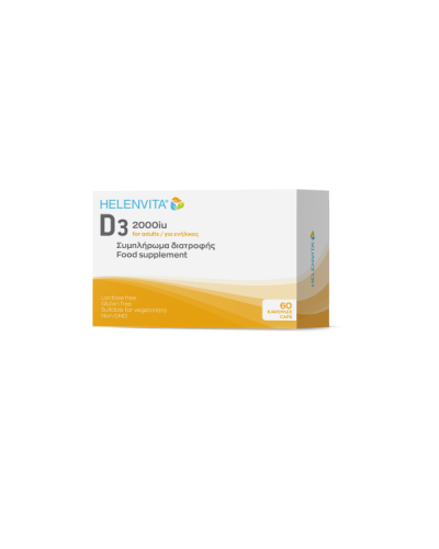 HELENVITA VITAMIN D3 2.000 IU 60CAPS