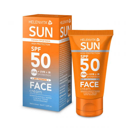 HELENVITA SUN FACE CREAM 50SPF 50ML