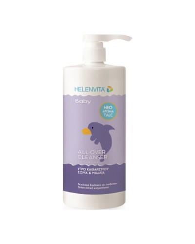 HELENVITA BABY ALL OVER CLEANSER 1000ml PERFUME TALC (PROMO)