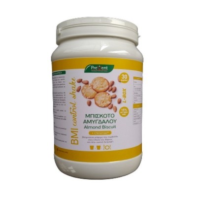 PREVENT BMI CONTROL SHAKE ALMOND BISCUIT 600GR
