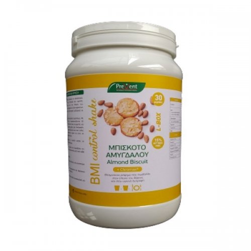 PREVENT BMI CONTROL SHAKE ALMOND BISCUIT 600GR