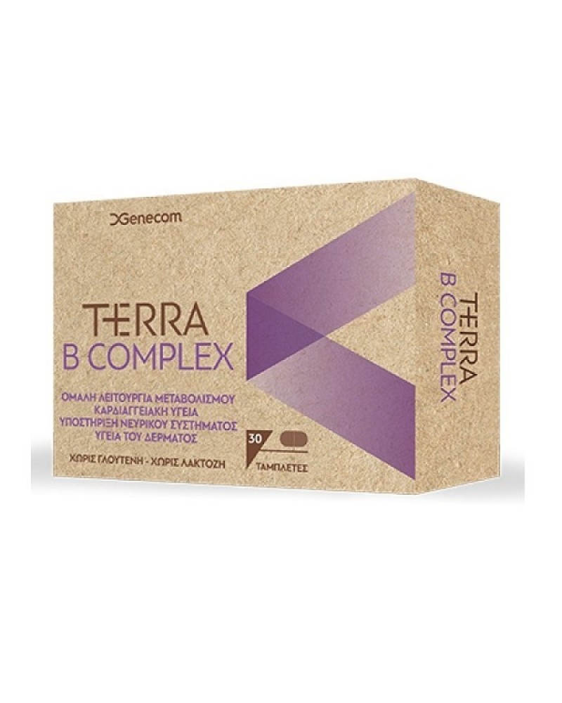 GENECOM TERRA B COMPLEX 30tabs
