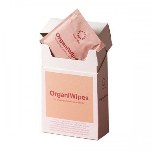 ALLMATTERS (ORGANICUP) ORGANIWIPES 10 wipes