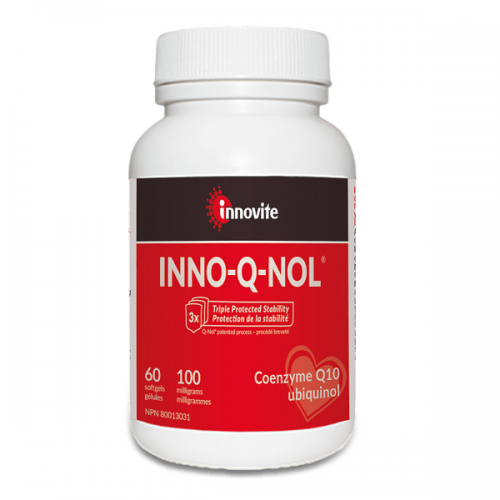 INNOVITE INNO-Q-NOL (UBIQUINOL) 100mg 60SOFTGELS