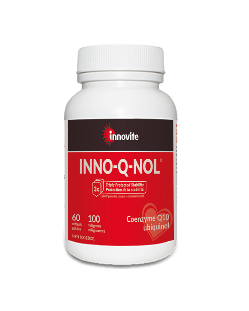 INNOVITE INNO-Q-NOL (UBIQUINOL) 100mg 60SOFTGELS