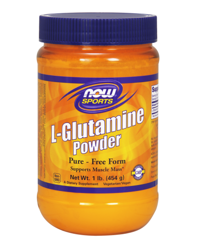 NOW SPORTS L-GLUTAMINE POWDER 454 GR
