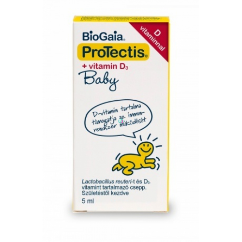 BIOGAIA PROTECTIS BABY D3 ΣΤΑΓΟΝΕΣ 5ML/ΠΕΡΙΕΚΤΗ