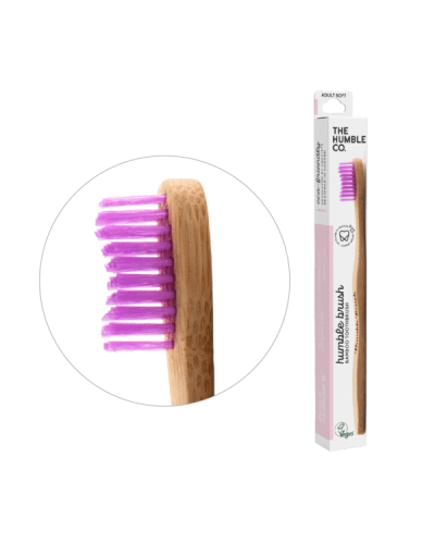 THE HUMBLE CO. TOOTHBRUSH ADULT SOFT PURPLE 1ΤΜΧ