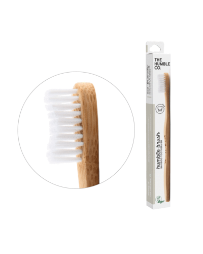 THE HUMBLE CO. TOOTHBRUSH ADULT SOFT WHITE 1ΤΜΧ