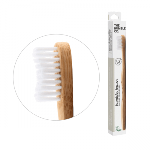 THE HUMBLE CO. TOOTHBRUSH ADULT SOFT WHITE 1ΤΜΧ
