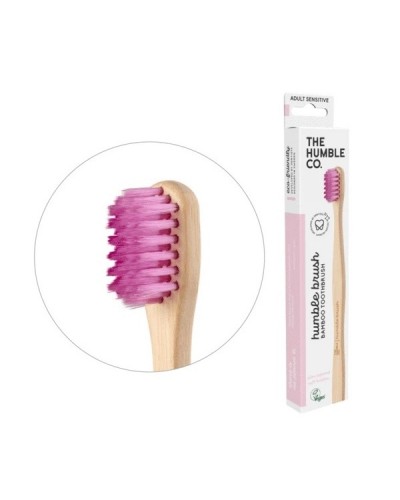 THE HUMBLE CO. TOOTHBRUSH ADULT SENSITIVE PURPLE 1ΤΜΧ