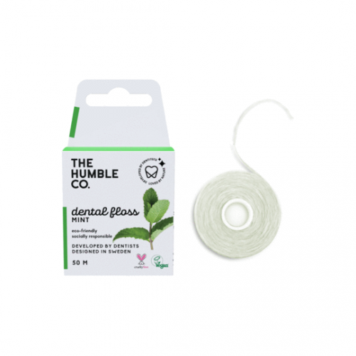 THE HUMBLE CO. DENTAL FLOSS FRESH MINT 50M