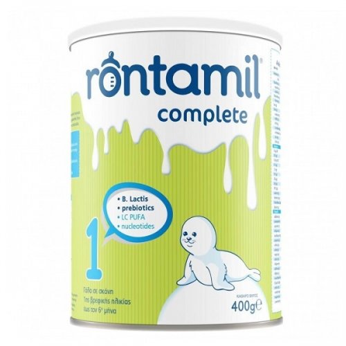 RONTAMIL COMPLETE 1 Γάλα Πρώτης Βρεφικής Ηλικίας 400gr