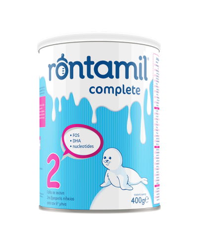 RONTAMIL COMPLETE  2 Γάλα Δεύτερης Βρεφικής Ηλικίας 400gr