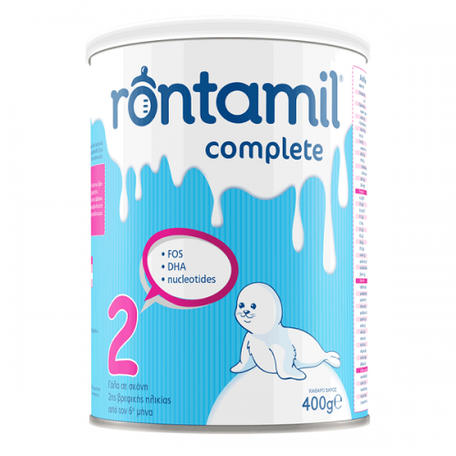 RONTAMIL COMPLETE  2 Γάλα Δεύτερης Βρεφικής Ηλικίας 400gr