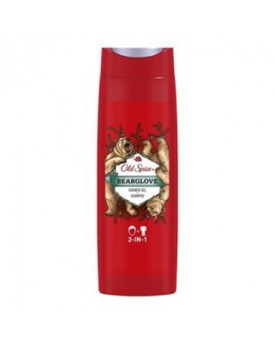 OLD SPICE BEARGLOVE SHOWER GEL & SHAMPOO 400ML