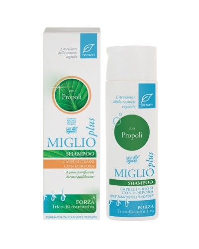 DR. TAFFI MIGLIO PLUS Shampoo Propolis Oily And Dandruff 200ml