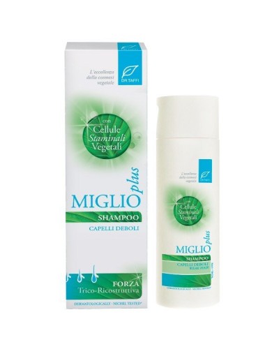 DR. TAFFI MIGLIO PLUS - STEM CELL SHAMPOO FOR WEAK HAIR 200ml