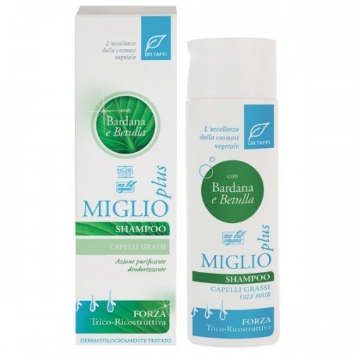 DR. TAFFI MIGLIO PLUS BURDOCK BIRCH SHAMPOO FOR OILY HAIR 200ml