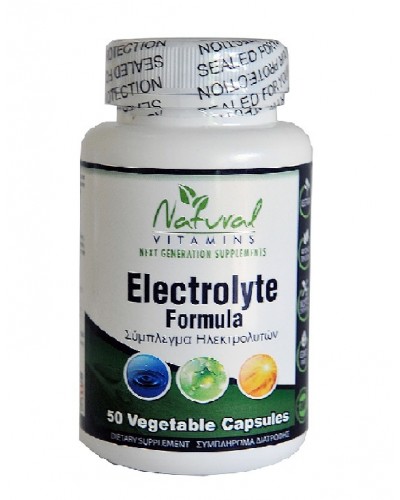 NATURAL VITAMINS ELECTROLYTE FORMULA 50caps