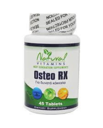 NATURAL VITAMINS OSTEO RX 45 CAPS