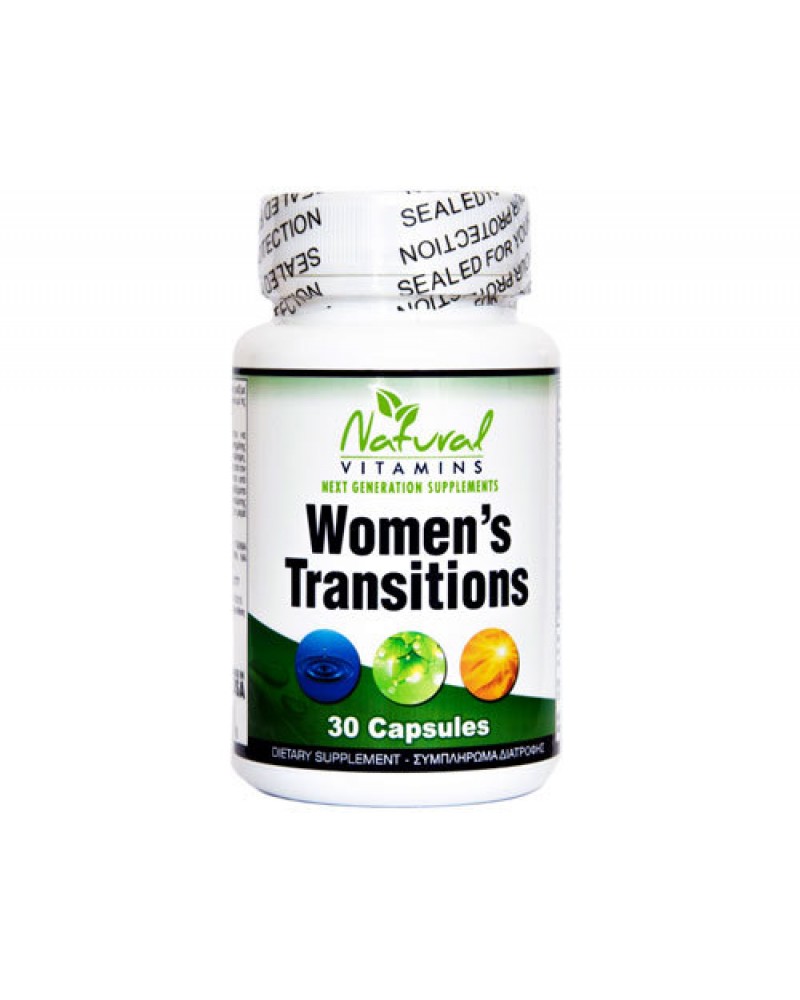 NATURAL VITAMINS WOMEN S TRANSITIONS 30 CAPS