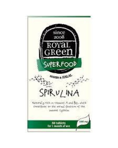 ROYAL GREEN SPIROULINA 60 CAPS