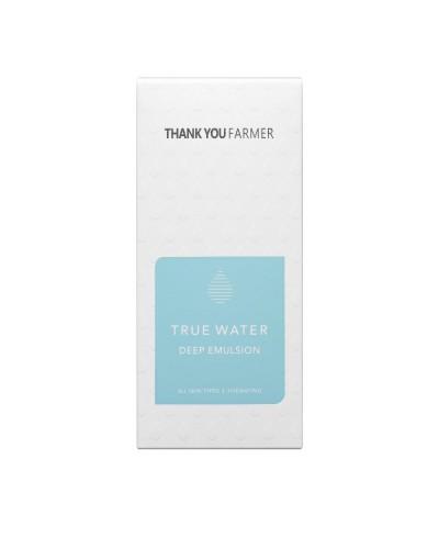 Thank You Farmer True Water Deep Emulsion Πλούσιο Ενυδατικό & Θρεπτικό Γαλάκτωμα Προσώπου, 130ml