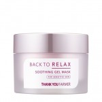 Thank You Farmer Back To Relax Soothing Gel Mask Ήπια Leave-on Μάσκα Προσώπου για Ενυδάτωση, 100ml