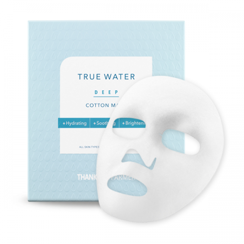 THANK YOU FARMER TRUE WATER DEEP COTTON MASK ΕΝΥΔΑΤΙΚΉ ΜΆΣΚΑ ΠΡΟΣΏΠΟΥ 1τμχ.