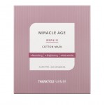 Thank You Farmer Miracle Age Repair Cotton Mask Υφασμάτινη Μάσκα Προσώπου Αντιγήρανσης & Θρέψης, 25ml