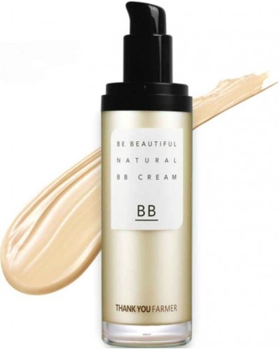 Thank You Farmer Be Beautiful Natural BB Cream Φυσική ΒΒ Κρέμα Προσώπου που Προσφέρει Κάλυψη στις Ατέλειες, 40ml