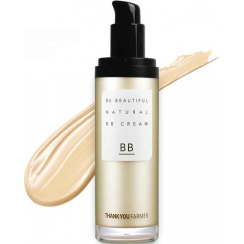 Thank You Farmer Be Beautiful Natural BB Cream Φυσική ΒΒ Κρέμα Προσώπου που Προσφέρει Κάλυψη στις Ατέλειες, 40ml