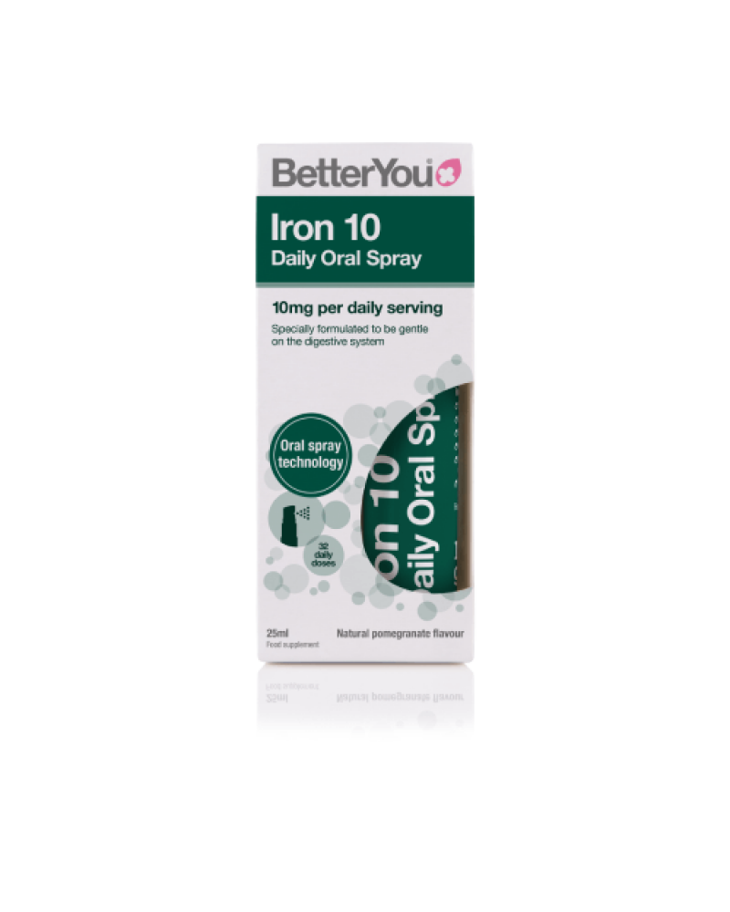 BETTER YOU IRON 10 DAILY ORAL SPRAY 10MG 25ML