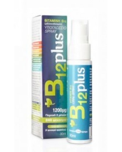 BIOPLUS Β12 PLUS ΥΠΟΓΛΩΣΣΙΟ SPRAY ΒΙΤΑΜΙΝΗΣ Β12 240ΨΕΚΑΣΜΟΙ