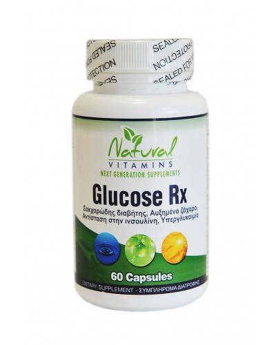 NATURAL VITAMINS GLUCOSE RX 60CAPS